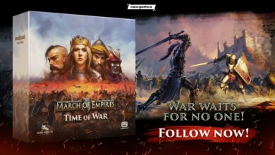 March of Empires: Time of War Tabletop Game Cover