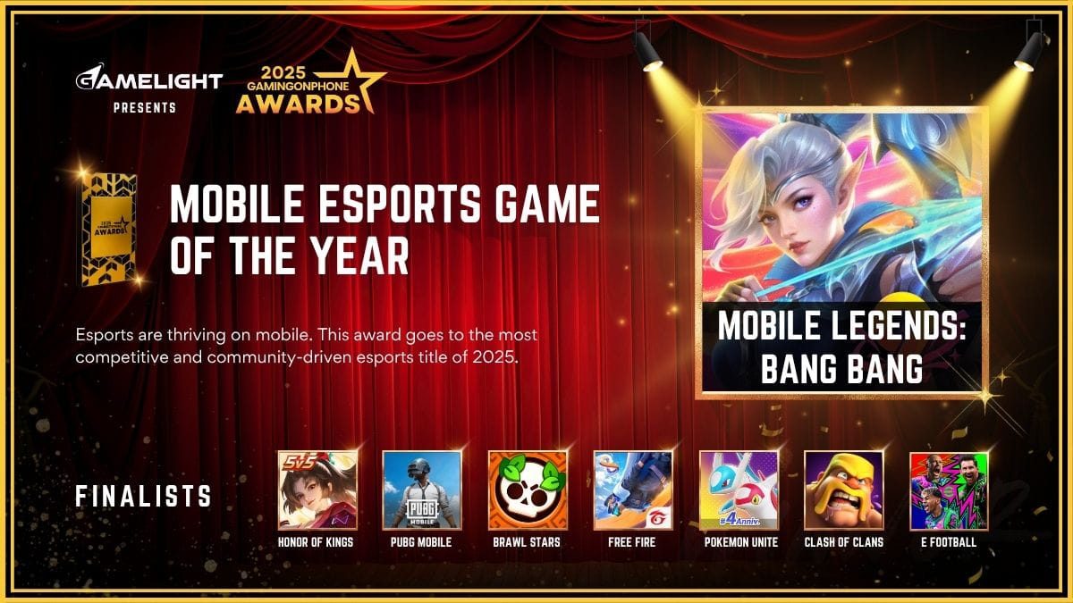 GamingonPhone Awards 2025 Mobile Esports Game Of The Year, Mobile Esports Game Of The Year