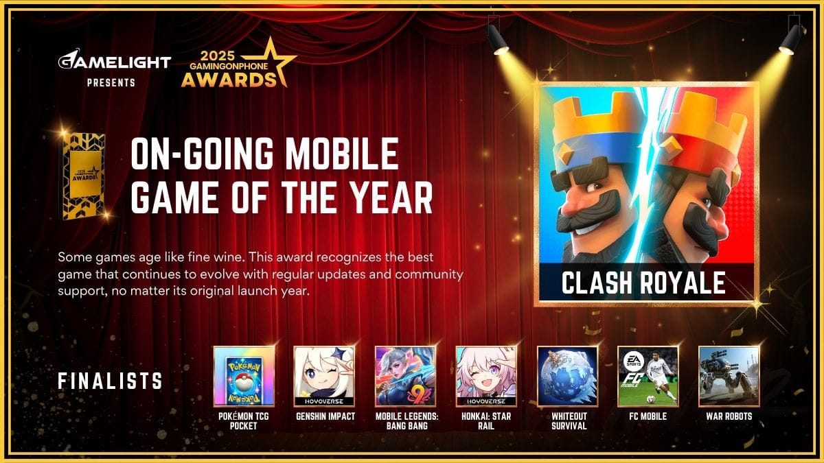 GamingonPhone Awards 2025 On-going Mobile Game of the Year Winner, On-going Mobile Game of the Year Winner