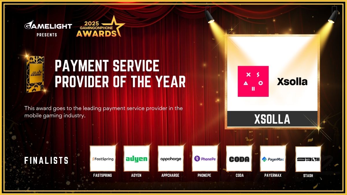 GamingonPhone Awards 2025 Payment Service Provider Of The Year, Payment Service Provider Of The Year