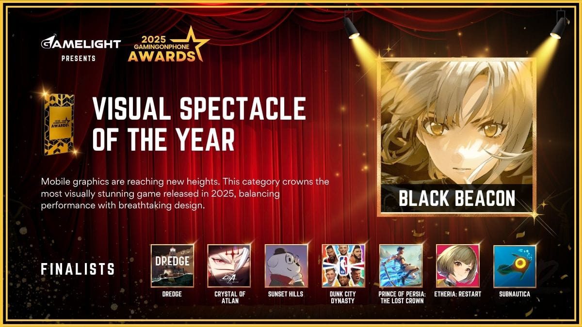 GamingonPhone Awards 2025 Visual Spectacle Of The Year, Visual Spectacle Of The Year