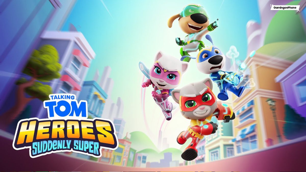 Talking Tom Heroes Suddenly Super cover