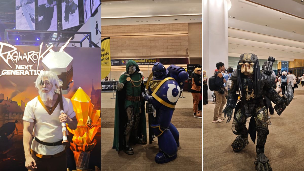 gamescom asia x Thailand Game Show 2025 cosplay snippets