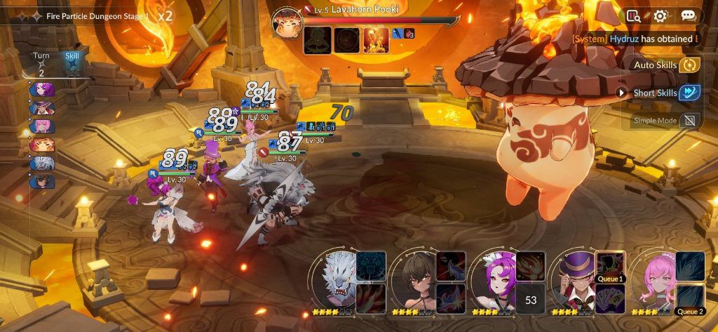 Seven Knights Re:BIRTH Power Up Dungeons Gameplay