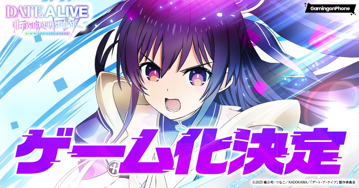 DATE A LIVE: Love Limit Break lets you fight or date powerful spirits in this RPG sim, pre-registrations now live