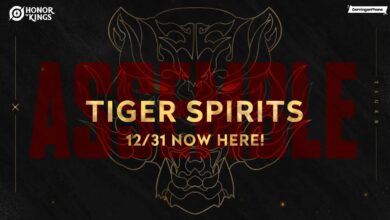 Honor of Kings Tiger Spirits Skins Cover, HOK Tiger Spirits skins