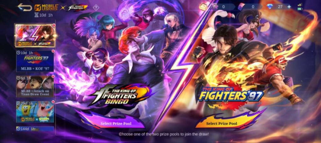 MLBB x KOF Collab event returns this Janaury