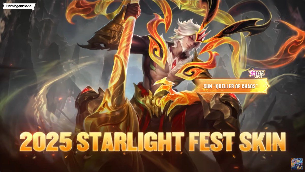 Mobile Legends Starlight Fest 2025: How to get Sun’s Queller of Chaos Annual Starlight Skin&nbsp;