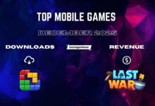 Top 15 Mobile Games for December 2025