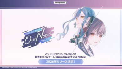 BanG Dream! Our Notes Upcoming Launch Cover