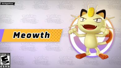 Pokémon UNITE Meowth Release Cover, Pokémon UNITE Meowth