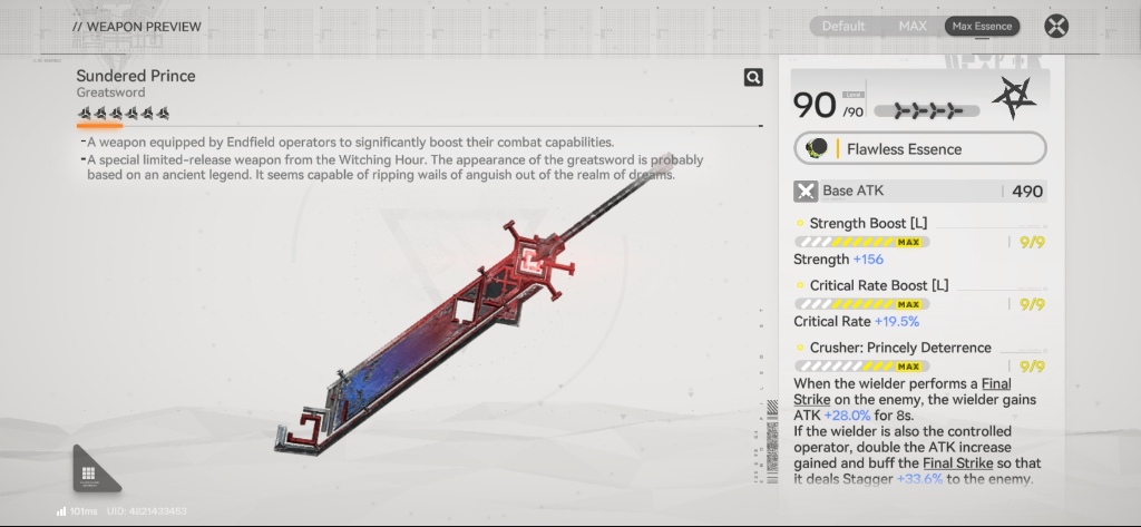 Sundered Prince in Arknights: Endfield