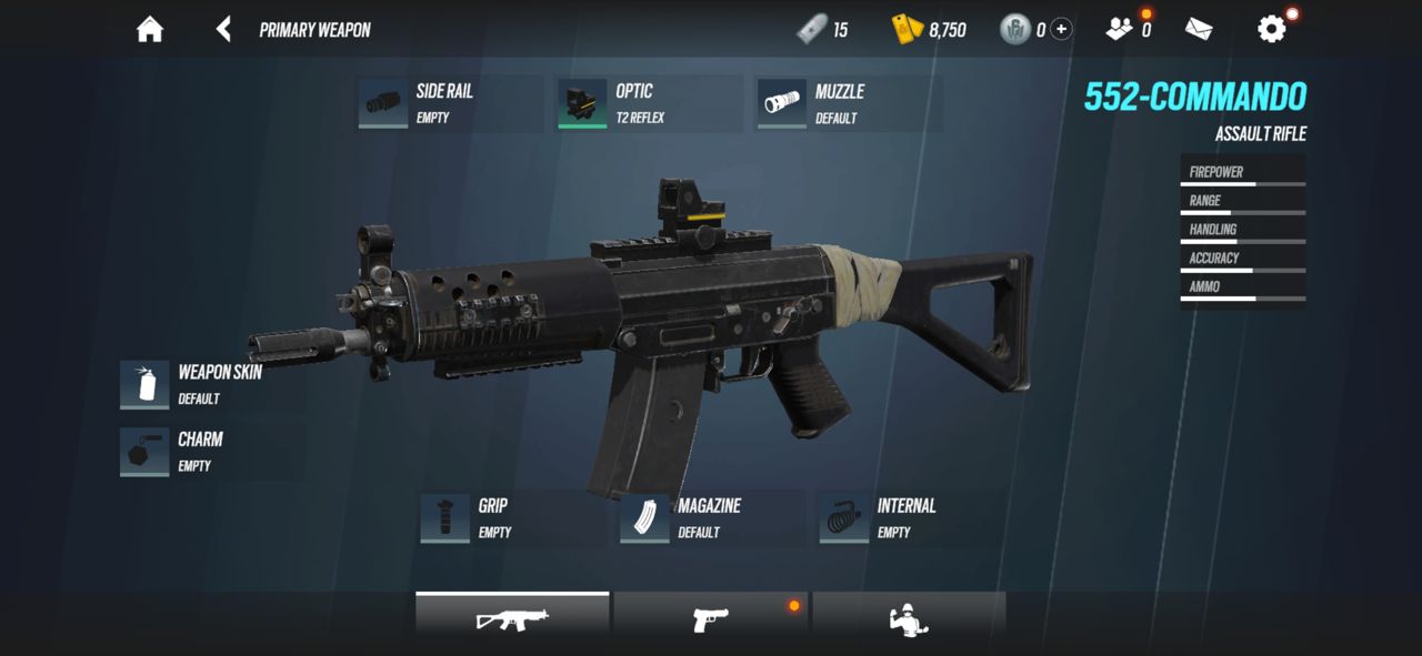 552-COMMANDO Assault Rifle in Rainbow Six Mobile