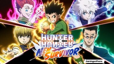 HUNTER×HUNTER NEN×SURVIVOR Characters, Game Logo