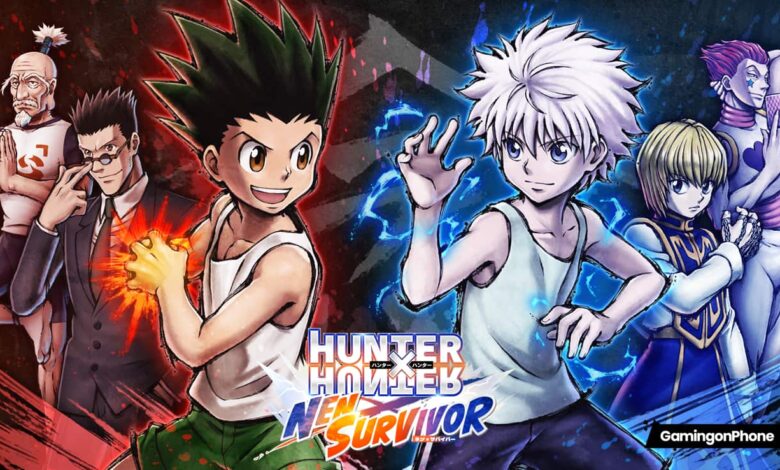 HUNTER×HUNTER NEN×SURVIVOR Characters, Game Logo