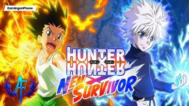 HUNTER×HUNTER NEN×SURVIVOR Characters, Game Logo
