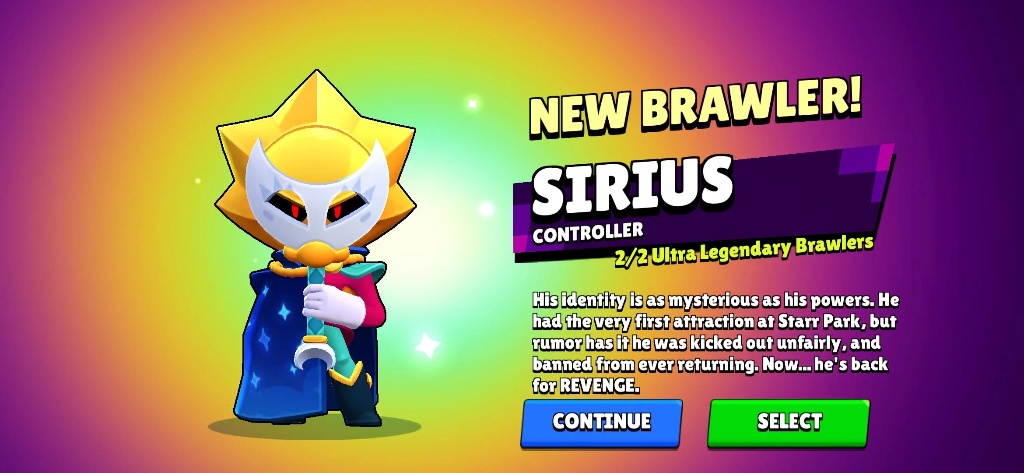 Brawl Stars Sirius 