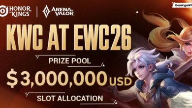 Honor of Kings x Arena of Valor KWC at EWC 2026 Cover