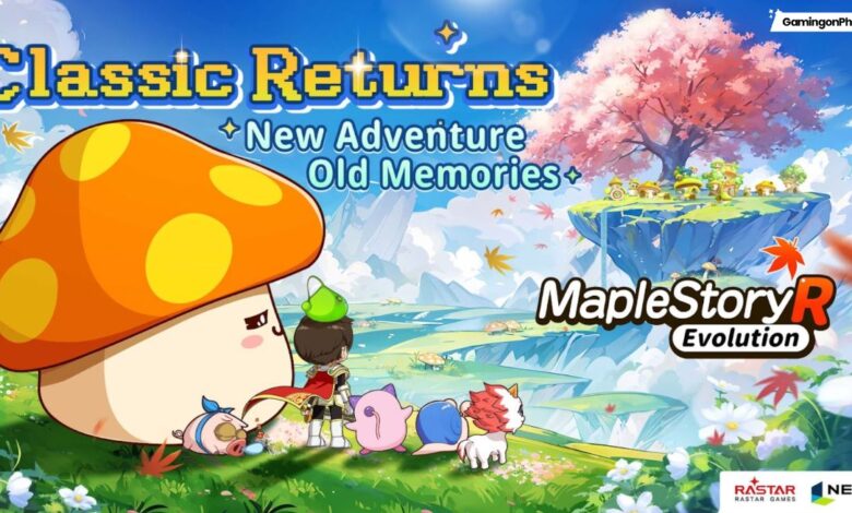 MapleStory R- Evolution Pre-registration Cover