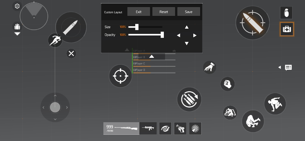 The Division Resurgence Custom Layout