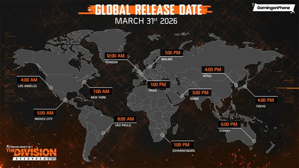 The Division Resurgence Launch Rewards Cover