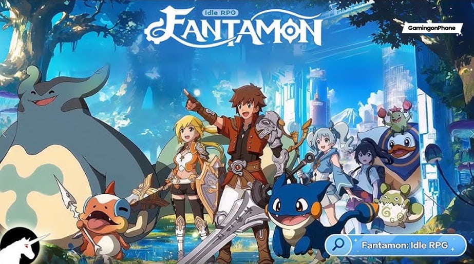 Fantamon: Idle RPG Characters, Game Logo