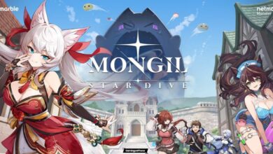 MONGIL: STAR DIVE Characters, Game Logo