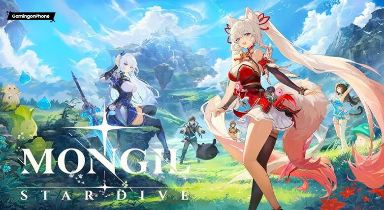 MONGIL: STAR DIVE Characters, Game Logo