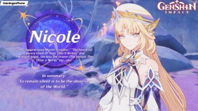 Nicole Build Guide in Genshin Impact