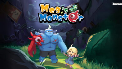 Meg’s Monster Characters, Game Logo