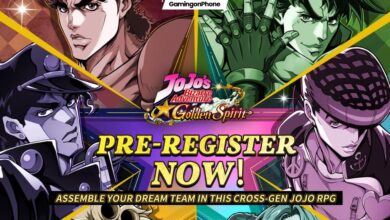 JoJo’s Bizarre Adventure: Golden Spirit Pre-registration Cover