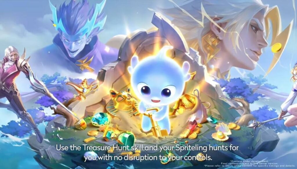 Spriteling Mystery Treasure Hunt event in Honor of Kings