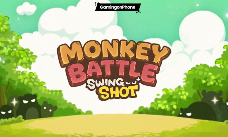 Monkey Battle: Swing Shot Android Launch Cover