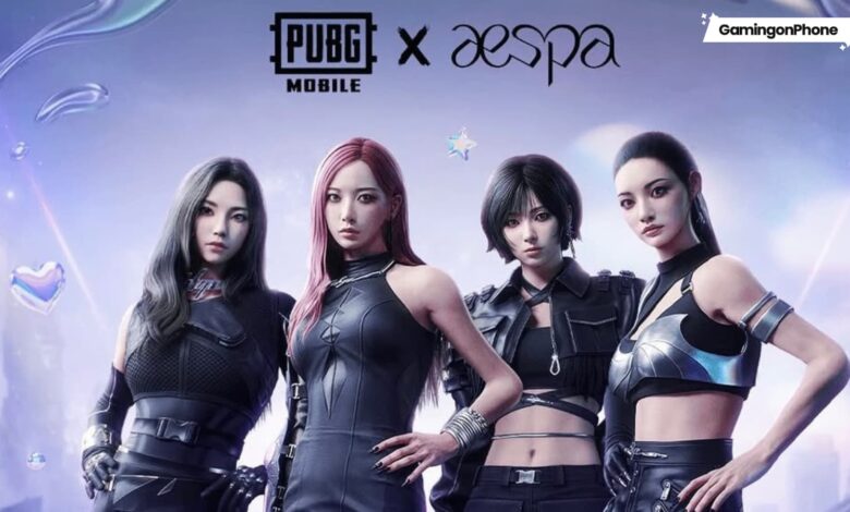 PUBG Mobile x AESPA Collaboration Cover